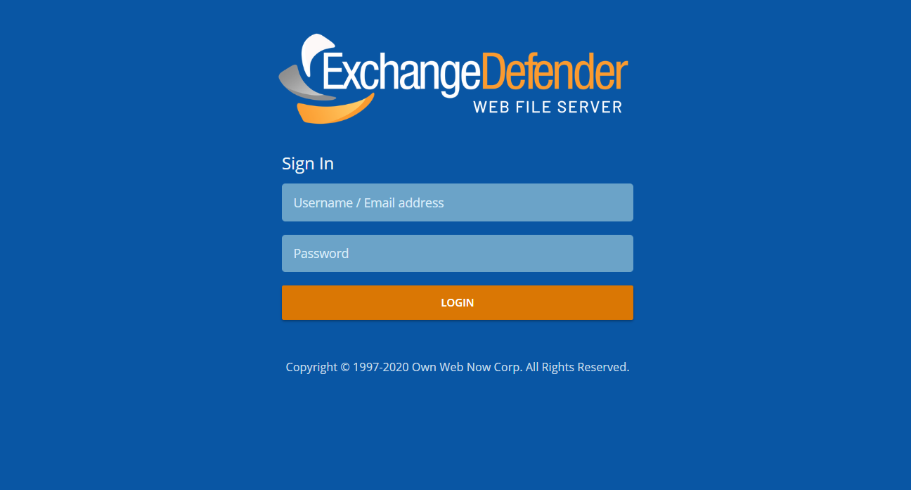 Web File Server Portal User Guide
